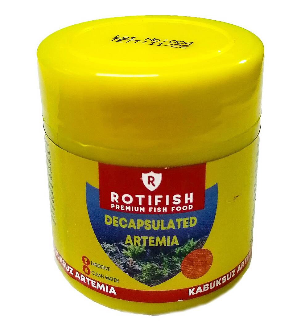 Rotifish Decapsuled Kabuksuz Artemia Yavru Balık Yemi 15 Gr. - 1